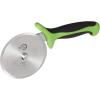 Mercer Culinary Pizza Rocker Knife, 20 Inch, Black Handles(4 Inch Pizza Cutter with Green Handle)