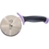 Mercer Culinary Pizza Rocker Knife, 20 Inch, Black Handles(4 Inch Pizza Cutter with Purple Handle)