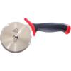 Mercer Culinary Pizza Rocker Knife, 20 Inch, Black Handles(4 Inch Pizza Cutter with Red Handle)
