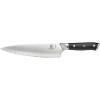 Mercer Culinary Premium Grade Super Steel, 8-Inch Chef’s Knife, G10 Handle(Chef’s Knife Leaf Pattern Blade 8 Inch)