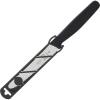 Mercer Culinary Rounded Tip Wavy Bar Knife, 4-5/16 Edge, Black