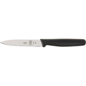 Mercer Culinary Bar Knife,Black, 4” Plain Edge, Pointed Tip(Black)