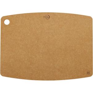 Mercer Culinary Composite Cutting Board 14 9/16″ x 10 13/16″, with Non Slip Feet and Juice Groove, Medium(Brown)