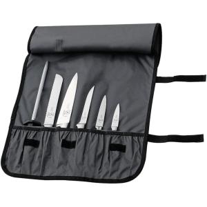 Mercer Culinary KnifePack Plus,Black(7-Pocket Knife Roll)