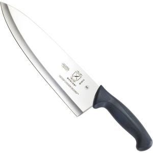 Mercer Culinary M18010 Millennia Black Handle, 10-Inch Wide Hollow Ground, Chef’s Knife