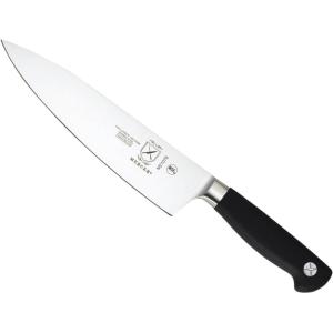 Mercer Culinary M20003 Genesis 3.5-Inch Paring Knife,Black(Short Bolster Chef’s Knife 8-inch)
