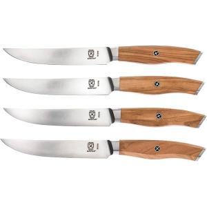 Mercer Culinary M23510 Renaissance, 8-Inch Chef’s Knife(Olive Wood Steak Knife)