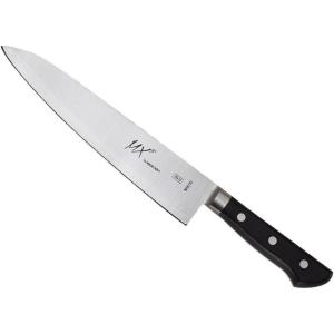 Mercer Culinary MX3 Premium San Mai VG-10 Steel Core Blade Gyuto Chef Knife, 210mm 8 3/10 Inch,Black(8″)