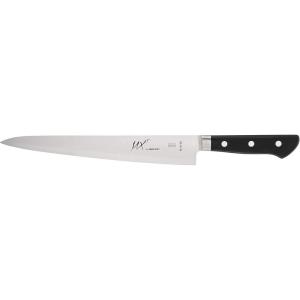 Mercer Culinary MX3 Premium San Mai VG-10 Steel Core Blade Gyuto Chef Knife, 210mm 8 3/10 Inch,Black(9.5″)