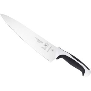 Mercer Culinary Millennia Colors Stainless Steel Bread Knife 10-Inch Wavy Edge Wide, Gray(Chef’s Knife White 10″)