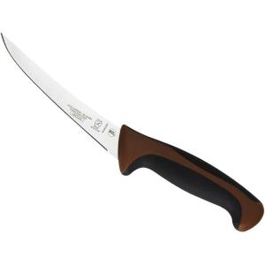 Mercer Culinary Millennia Colors Stainless Steel Bread Knife 10-Inch Wavy Edge Wide, Gray(Curved Boning Knife Brown 6″)