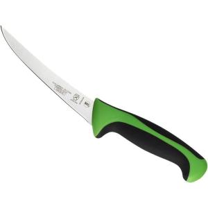 Mercer Culinary Millennia Colors Stainless Steel Bread Knife 10-Inch Wavy Edge Wide, Gray(Curved Boning Knife Green 6″)