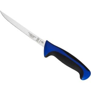 Mercer Culinary Millennia Colors Stainless Steel Bread Knife 10-Inch Wavy Edge Wide, Gray(Narrow Boning Knife Blue 6″)