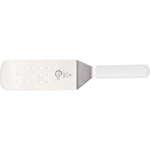 Mercer Culinary Millennia Heavy Duty Turner /Spatula, 5 Inch x 3 Inch Blade, Black Handle(White)