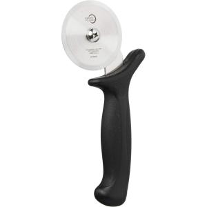 Mercer Culinary Pizza Rocker Knife, 20 Inch, Black Handles(2.75 Inch Pizza Cutter with Black Handle)