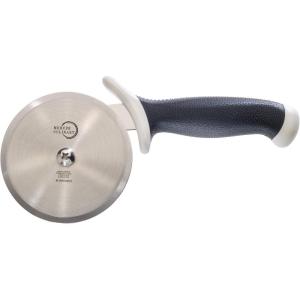 Mercer Culinary Pizza Rocker Knife, 20 Inch, Black Handles(4 Inch Pizza Cutter with White Handle)