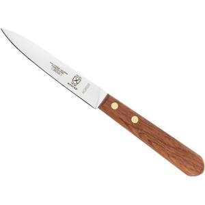 Mercer Culinary Praxis Paring Knife with Rosewood Handle, 3-1/2 Inch, Wood(4″)
