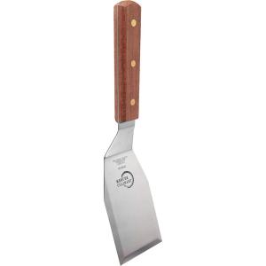 Mercer Culinary Praxis Rosewood Handle Heavy Duty Turner, 5 Inch x 3 Inch,Brown