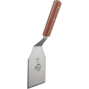 Mercer Culinary Praxis Rosewood Handle Heavy Duty Turner, 5 Inch x 4 Inch, Brown