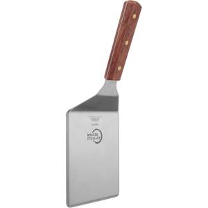 Mercer Culinary Praxis Rosewood Handle Heavy Duty Turner, 6 Inch x 5 Inch