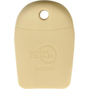Mercer Culinary Silicone Square Notch Plating Wedge, 5mm, 5 gaps(Plain Edge)