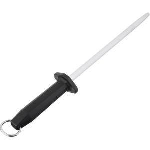 Mercer Culinary Triple Diamond 3 Stage Electric Knife Sharpener(German Honing Steel 10 Inch)