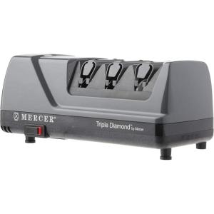 Mercer Culinary Triple Diamond 3 Stage Electric Knife Sharpener(Sharpener 3 Stage Electric)