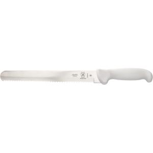 Mercer Culinary Ultimate White, 8 Inch Chef’s Knife(Wavy Edge Slicer Knife 10 Inch)