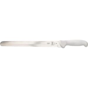 Mercer Culinary Ultimate White, 8 Inch Chef’s Knife(Wavy Edge Slicer Knife 12 Inch)