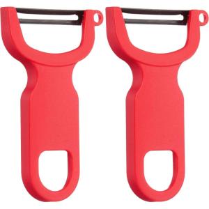 Mercer Culinary Y Swiss Peeler, White(Red)