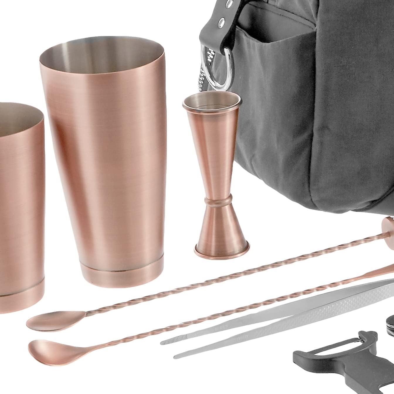 image:imageBarfly Bar Sets 13 Piece GoldAntique Copper
