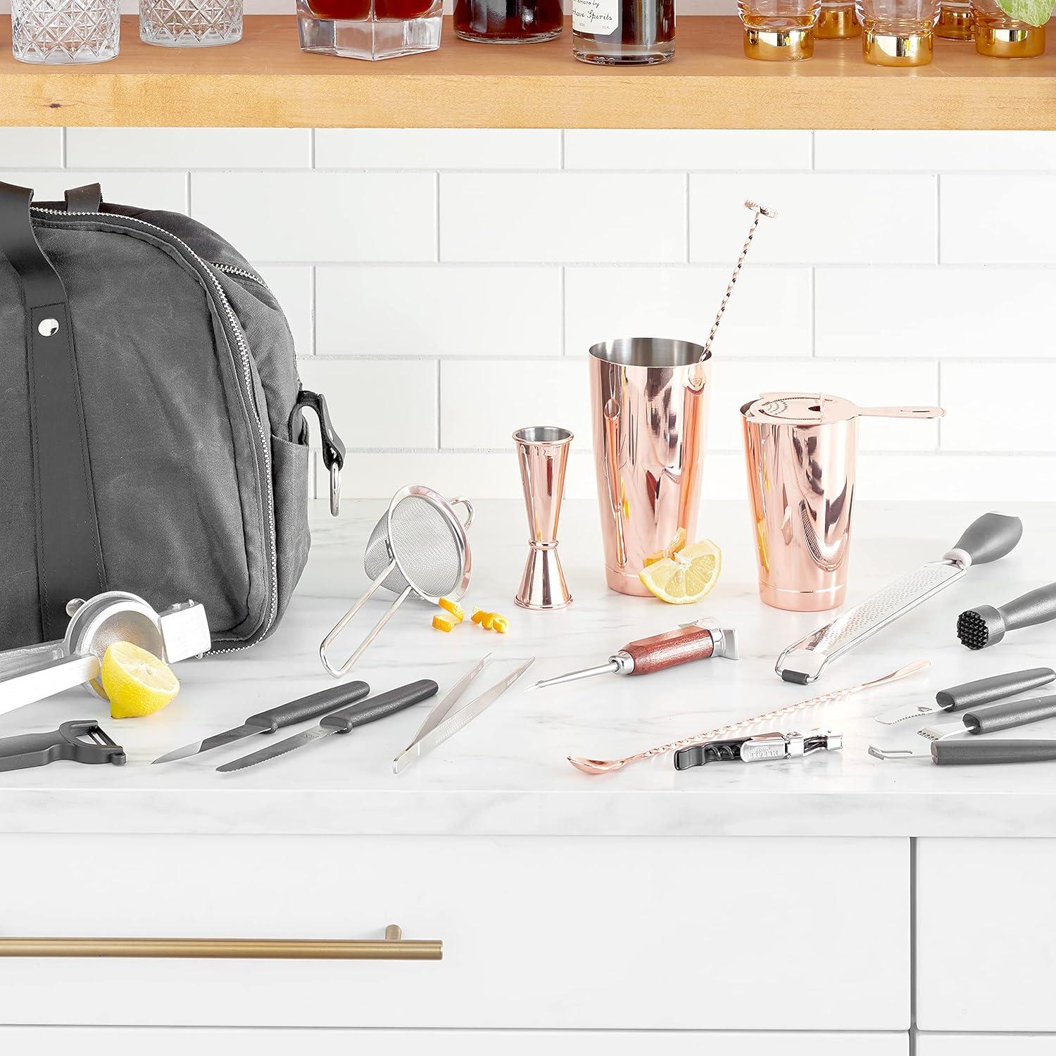 image:imageBarfly Bar Sets 13 Piece GoldCopper