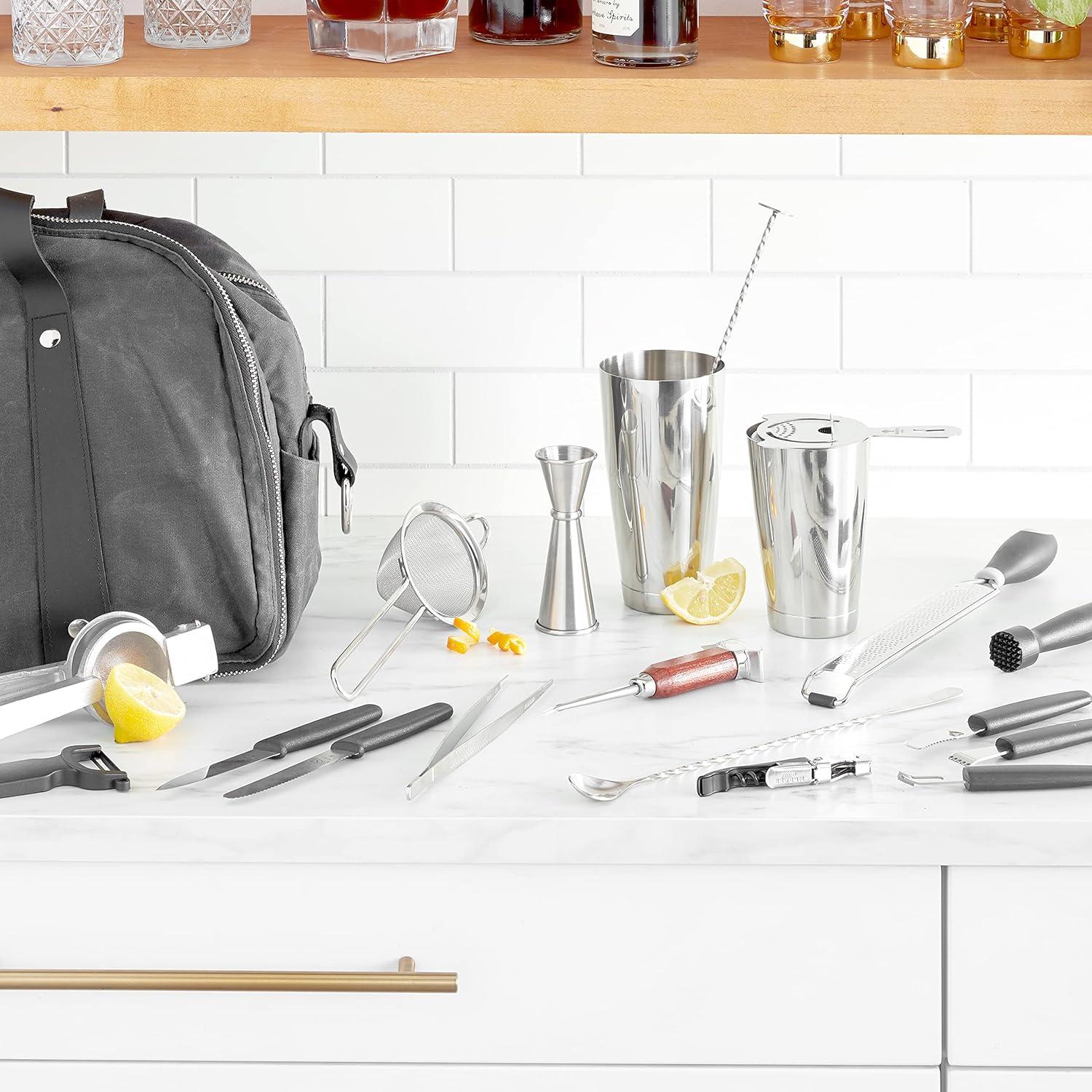 image:imageBarfly Bar Sets 13 Piece GoldStainless Steel