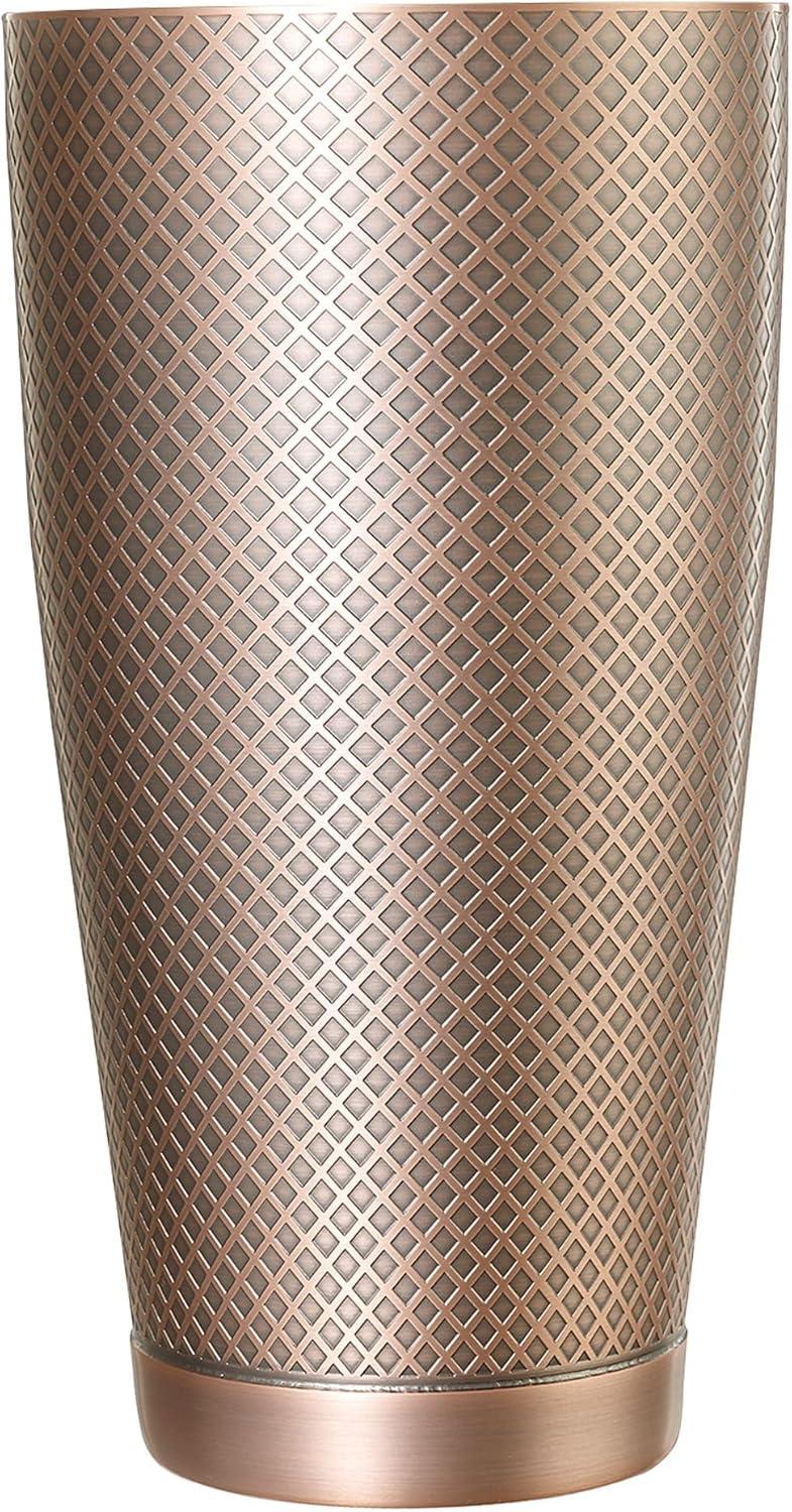image:imageBarfly Diamond Lattice Shaker Set Antique CopperAntique Copper