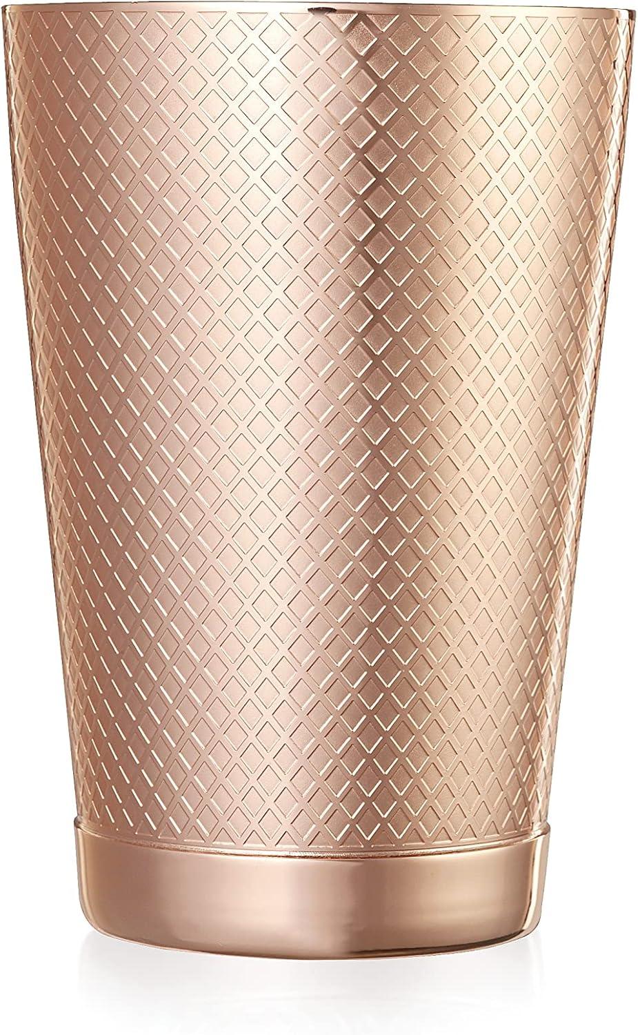 image:imageBarfly Diamond Lattice Shaker Set Antique CopperCopper