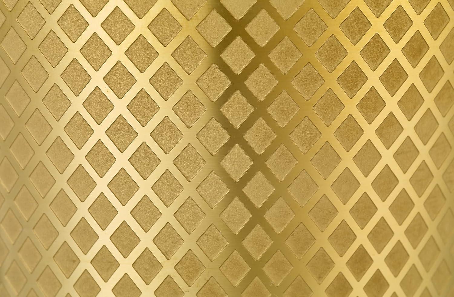 image:imageBarfly Diamond Lattice Shaker Set Antique CopperGold