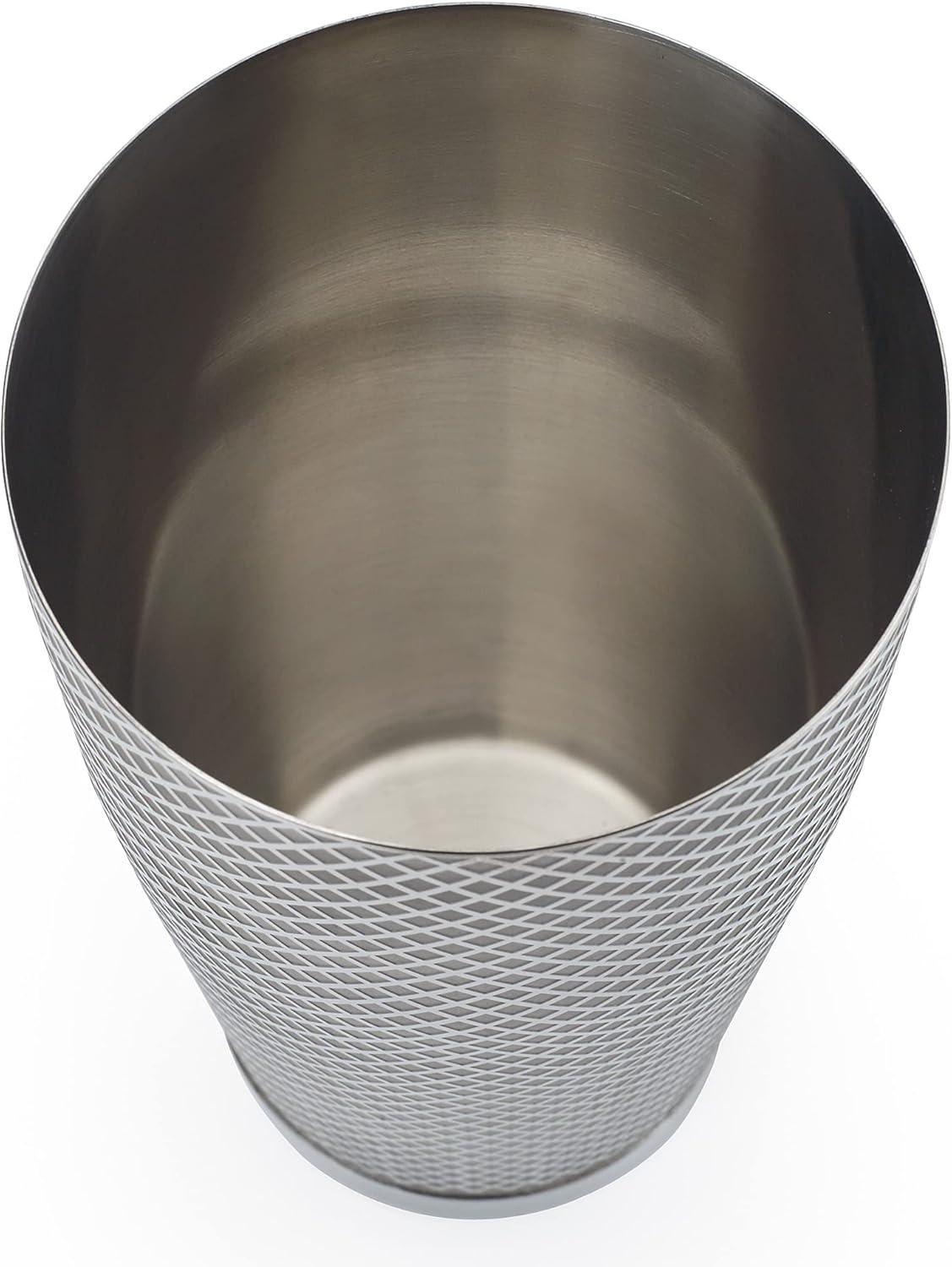 image:imageBarfly Diamond Lattice Shaker Set Antique CopperStainless Steel