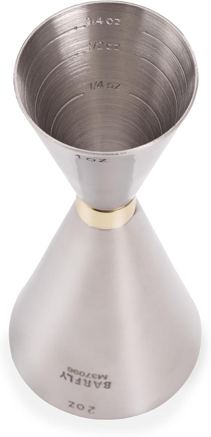 image:imageBarfly Japanese Style Jigger 12 oz x 34 oz StainlessBanded