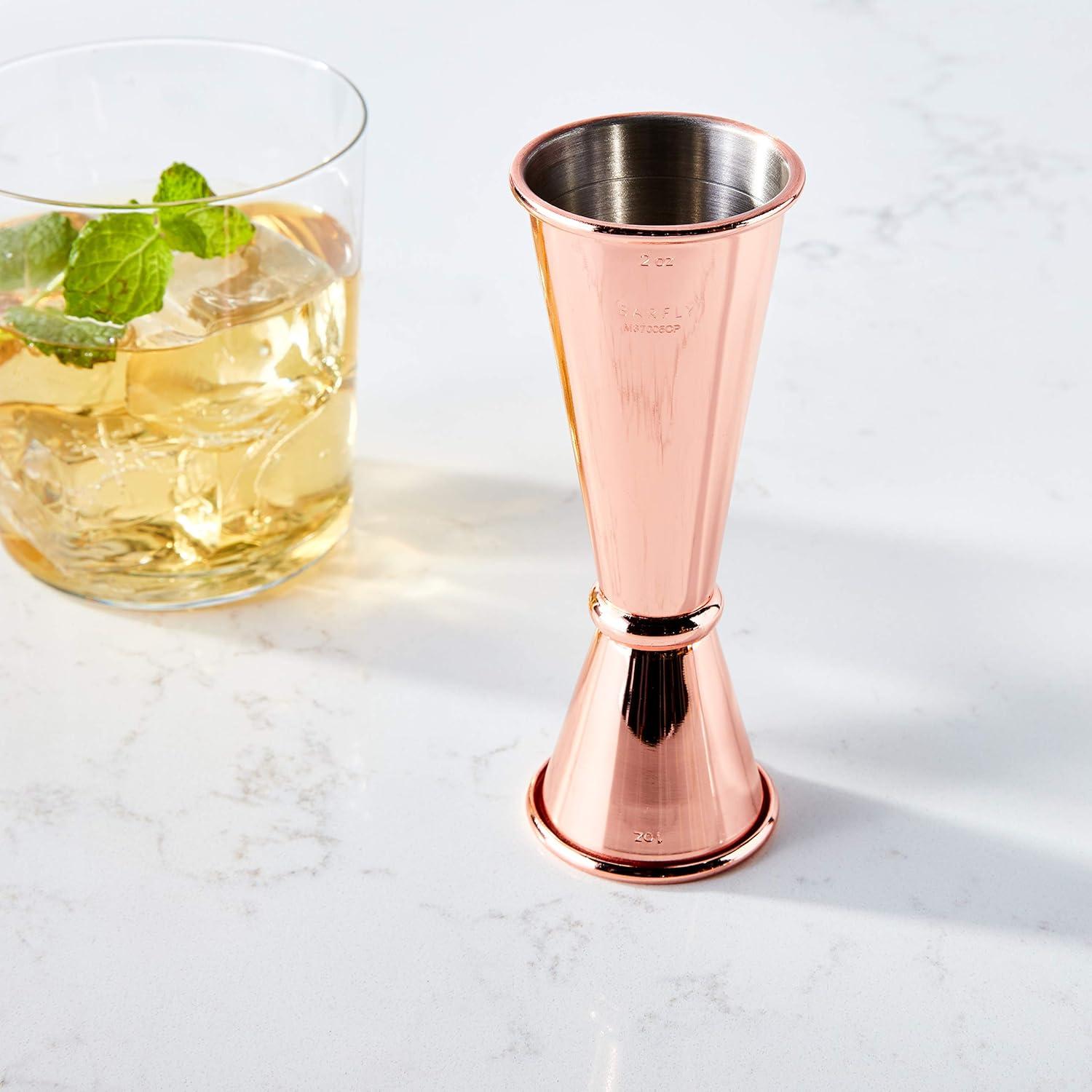 image:imageBarfly Japanese Style Jigger 12 oz x 34 oz StainlessCopper