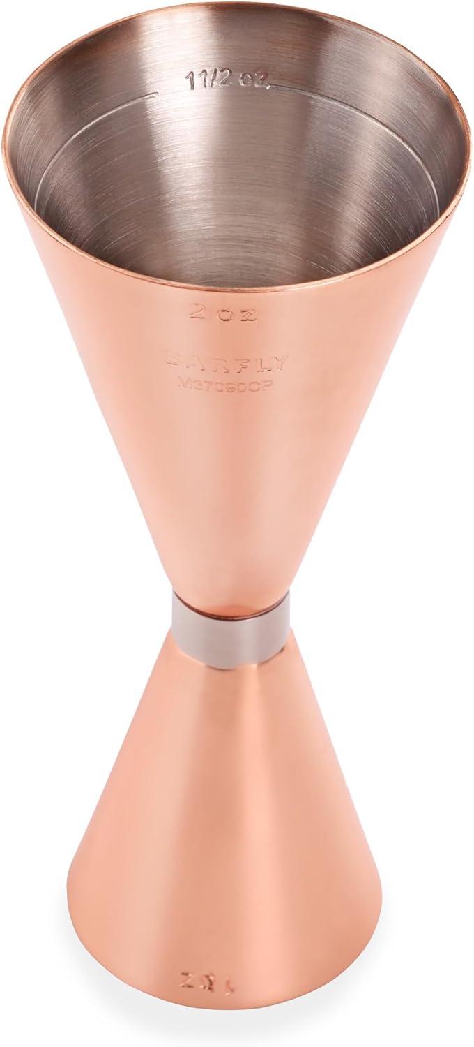 image:imageBarfly Japanese Style Jigger 12 oz x 34 oz StainlessCopper