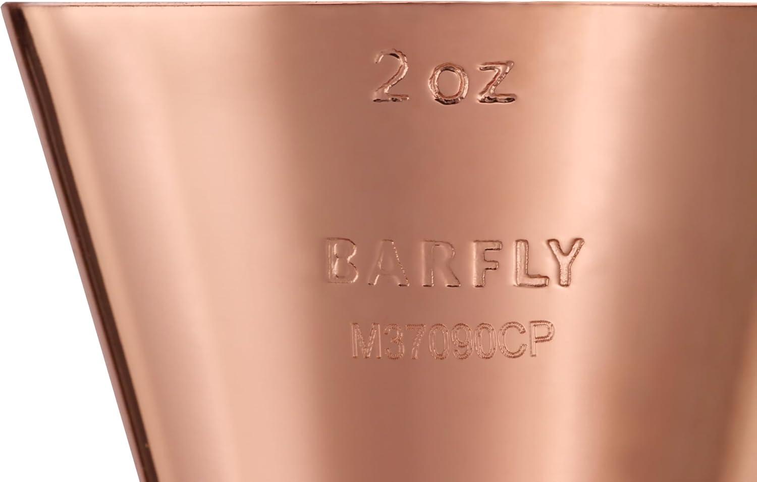 image:imageBarfly Japanese Style Jigger 12 oz x 34 oz StainlessCopper