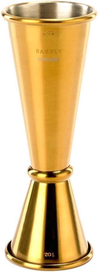 image:imageBarfly Japanese Style Jigger 12 oz x 34 oz StainlessGold
