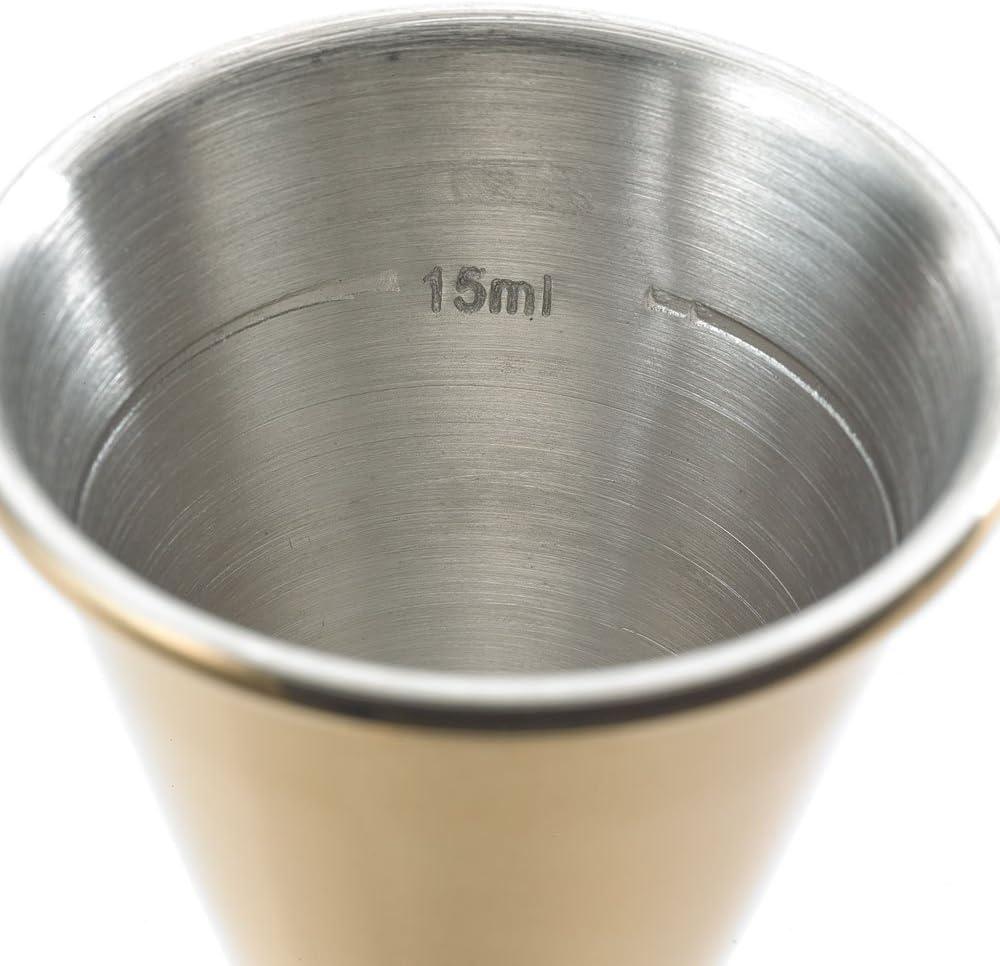 image:imageBarfly Japanese Style Jigger 12 oz x 34 oz StainlessGold