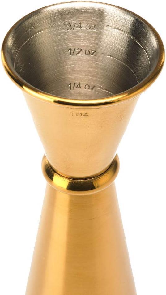 image:imageBarfly Japanese Style Jigger 12 oz x 34 oz StainlessGold