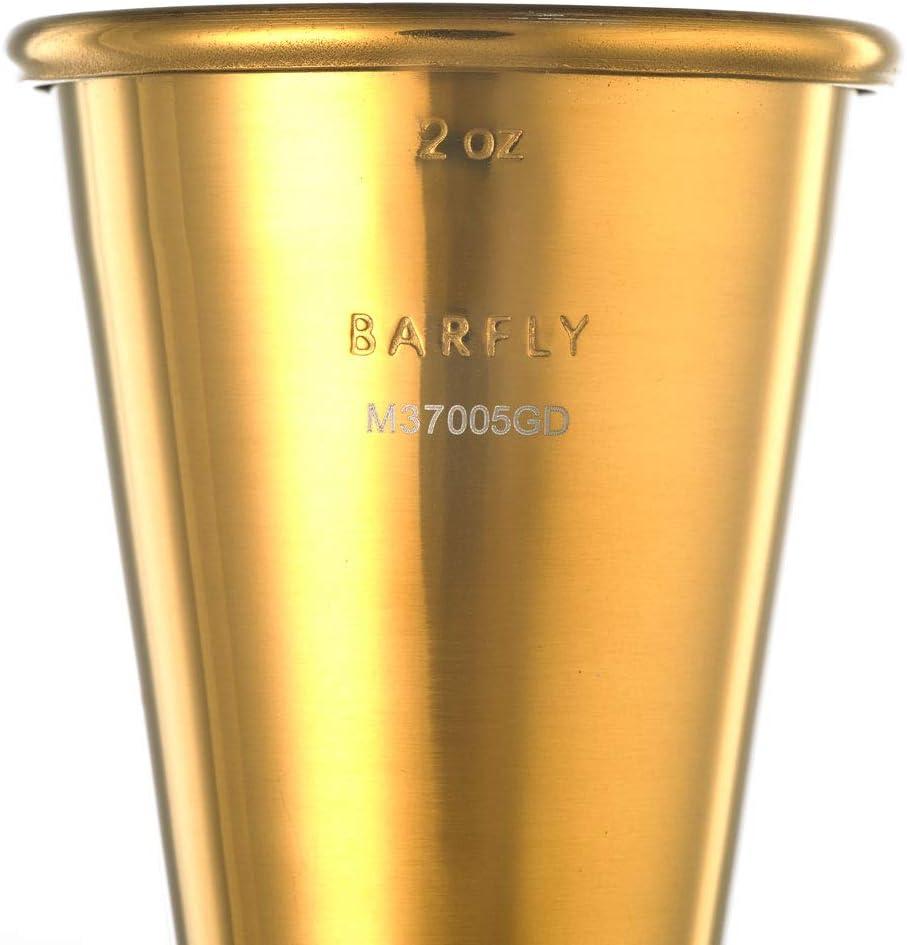 image:imageBarfly Japanese Style Jigger 12 oz x 34 oz StainlessGold