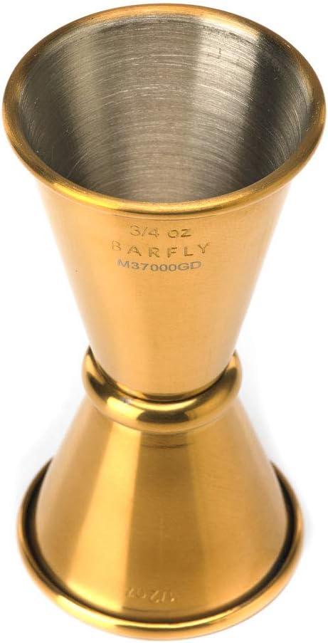 image:imageBarfly Japanese Style Jigger 12 oz x 34 oz StainlessGold