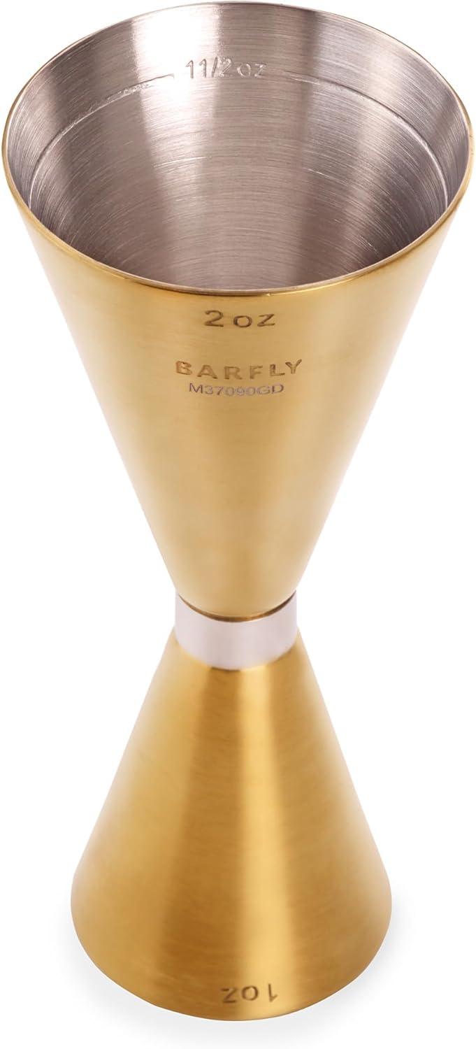 image:imageBarfly Japanese Style Jigger 12 oz x 34 oz StainlessGold