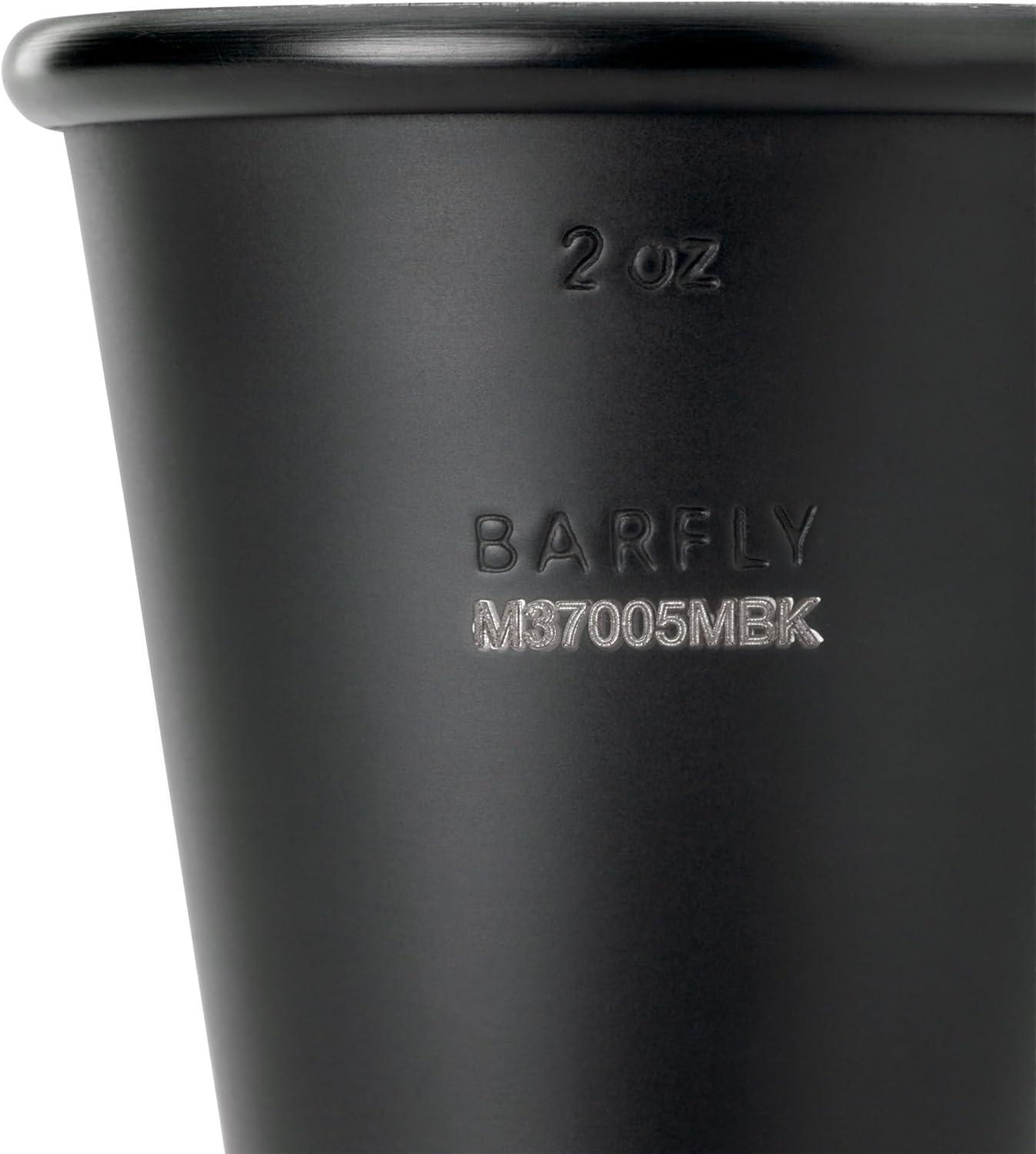 image:imageBarfly Japanese Style Jigger 12 oz x 34 oz StainlessMatte Black
