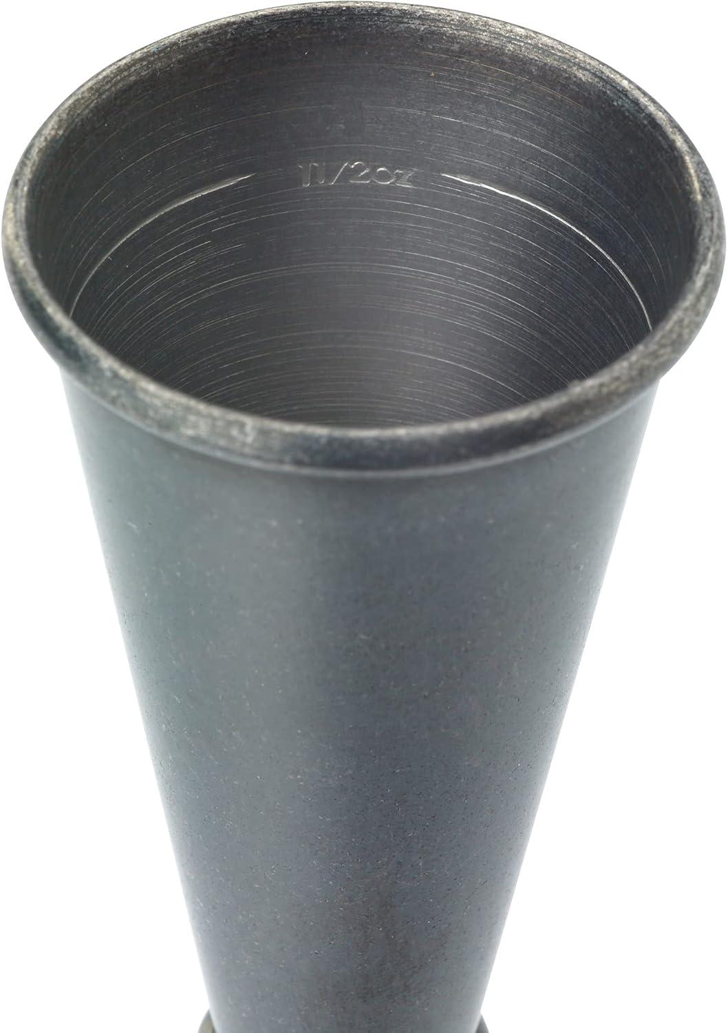 image:imageBarfly Japanese Style Jigger 12 oz x 34 oz StainlessVintage Black