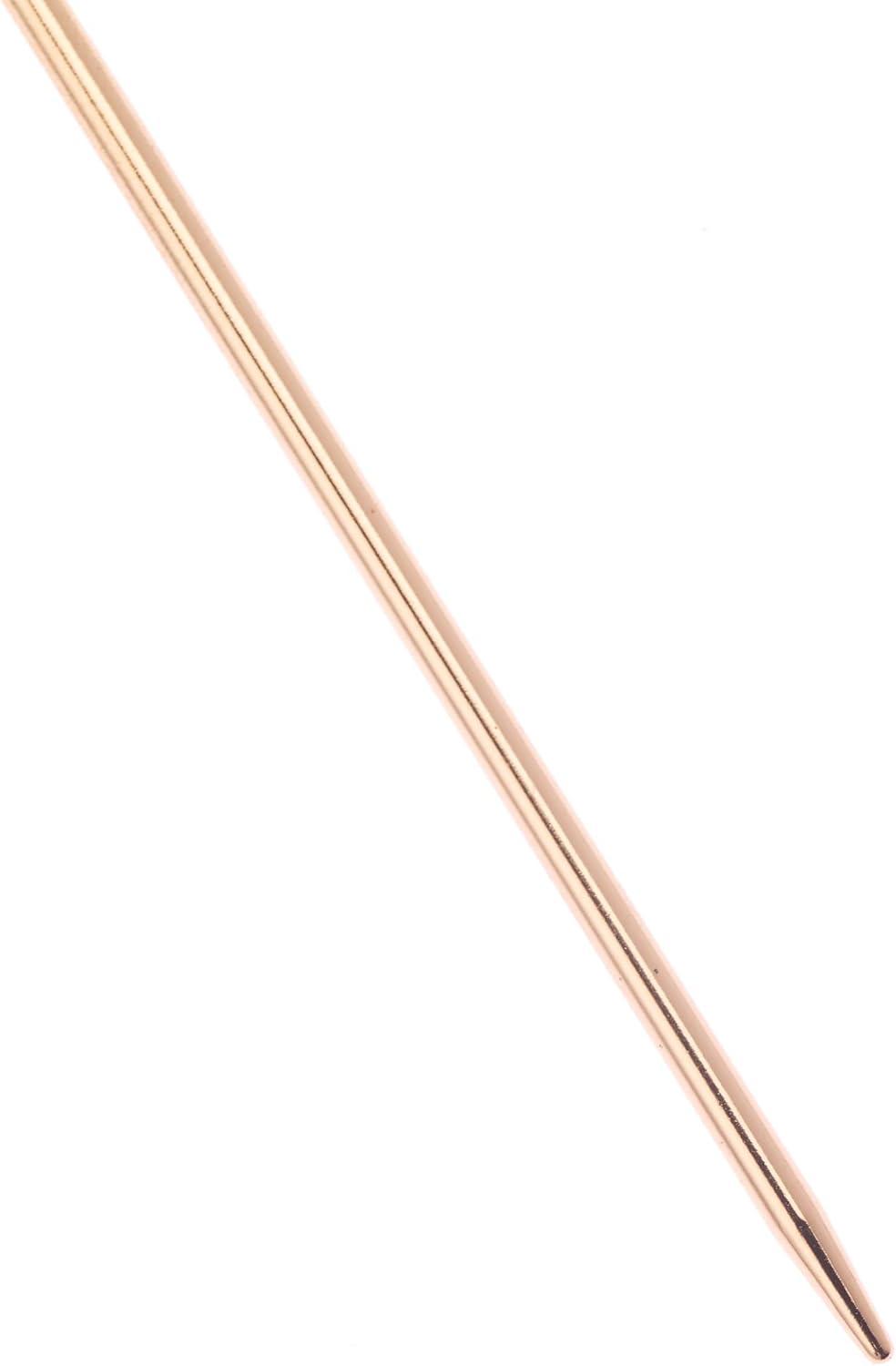 image:imageBarfly M37031CP Cocktail Pick Circle Top 425 inch Copper pack of 12Copper Bamboo Knot Top